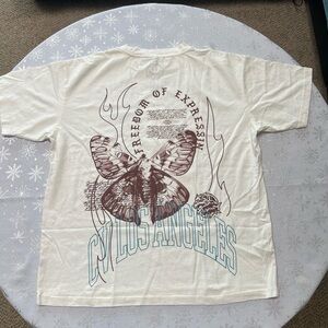 Freedom of Expression Graphic Tee - Bone White